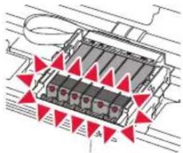 CANON Pixma TS9000 - Installazione del serbatoio d'inchiestro - 7