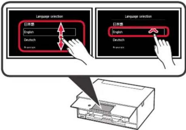 CANON Pixma TS9000 - Removing Packing Materials/Turning on the Printer - 6