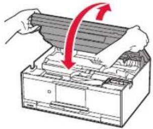 CANON Pixma TS9000 - Removing Packing Materials/Turning on the Printer - 4
