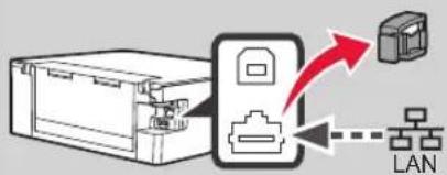 CANON Pixma TS9000 - Puntee su método de conexión de la impresora. - 2