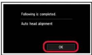 CANON Pixma TS9000 - Einlegen von Papier/Ausrichten des Druckkopfs - 11