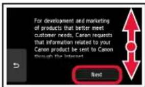 CANON Pixma TS9000 - Rimozione del materiale di imballaggio/ Accensione della stampante - 7