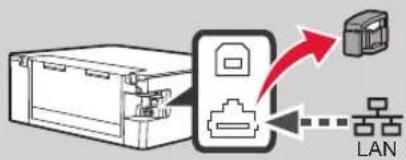 CANON Pixma TS9000 - Tryck på anslutningsmetoden för skrivaren. - 2