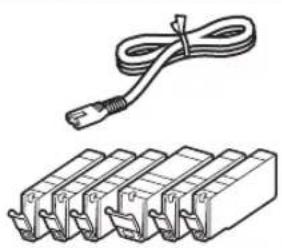 CANON Pixma TS9000 - Meegeleverde artikelen controleren - 1