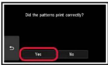 CANON Pixma TS9000 - llægning af papir/justering af printhoved - 7
