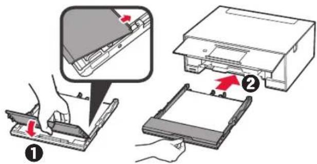 CANON Pixma TS9000 - Τοποθέτηση χαρτιού / Ευθυγράμμιση για την Κεφαλή εκτύπωσης - 6