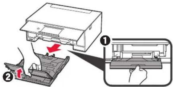 CANON Pixma TS9000 - Carregando papel/ alinhando a cabeça de impressão - 3