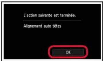 CANON Pixma TS9000 - Chargement du papier / Alignement de la tête d'impression - 11
