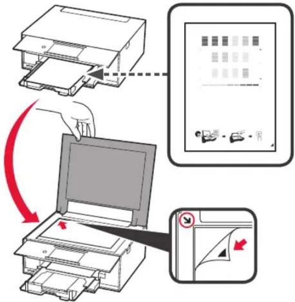 CANON Pixma TS9000 - Carga de papel y alineación del cabezal de impresión - 9