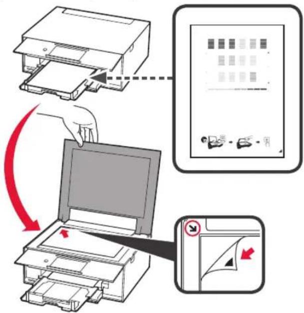 CANON Pixma TS9000 - Loading Paper / Aligning the Print Head - 9