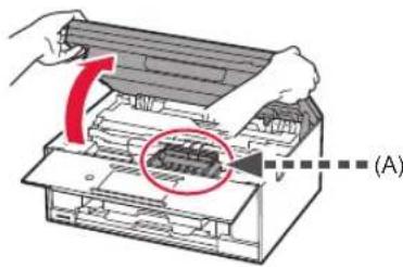 CANON Pixma TS9000 - Installazione del serbatoio d'inchiestro - 3