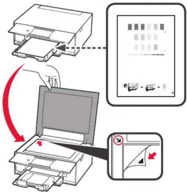 CANON Pixma TS9000 - Fylla på papper/justera skrivhuvudet - 8