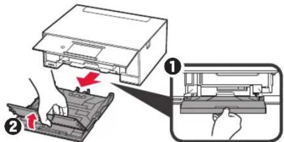 CANON Pixma TS9000 - Τοποθέτηση χαρτιού / Ευθυγράμμιση για την Κεφαλή εκτύπωσης - 3