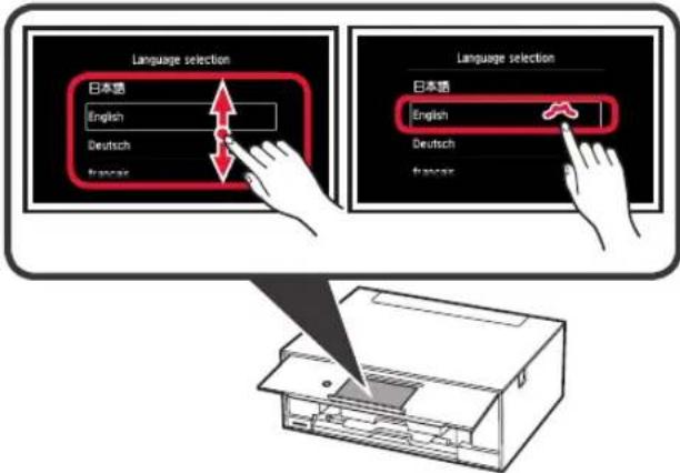 CANON Pixma TS9000 - Fjern emballagen/Tænd printeren - 6