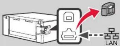 CANON Pixma TS9000 - Tik op de printerverbindingsmethode. - 2
