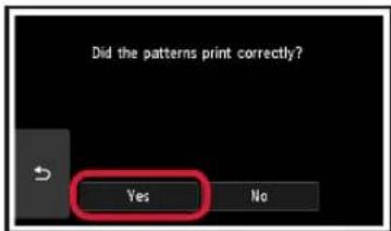 CANON Pixma TS9000 - Loading Paper / Aligning the Print Head - 8