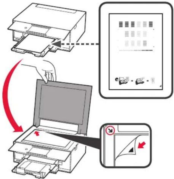 CANON Pixma TS9000 - Einlegen von Papier/Ausrichten des Druckkopfs - 9