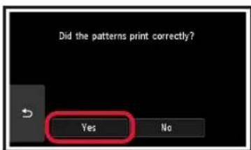 CANON Pixma TS9000 - Caricamento della carta / Allineamento della testina di stampa - 8