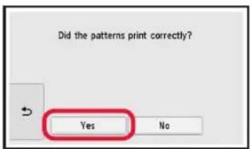 CANON Pixma TS8000 - Carregando papel/alinhando a cabeça de impressão - 8