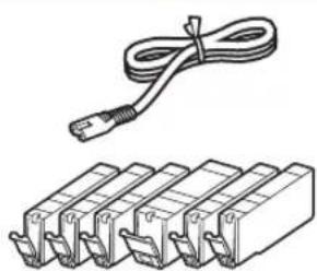 CANON Pixma TS8000 - Toimitettujen tuotteiden tarkistus - 1