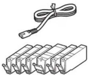 CANON Pixma TS8000 - Έλεγχος των στοιχείων που περιλαμβάνονται - 1