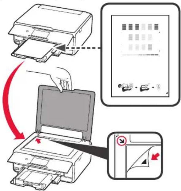 CANON Pixma TS8000 - Loading Paper / Aligning the Print Head - 9