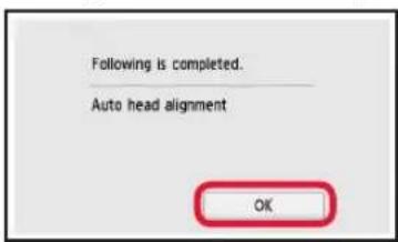 CANON Pixma TS8000 - Fylla på papper/justera skrivhuvudet - 11