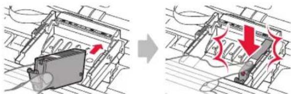 CANON Pixma TS8000 - Installera bläckbehållaren - 7