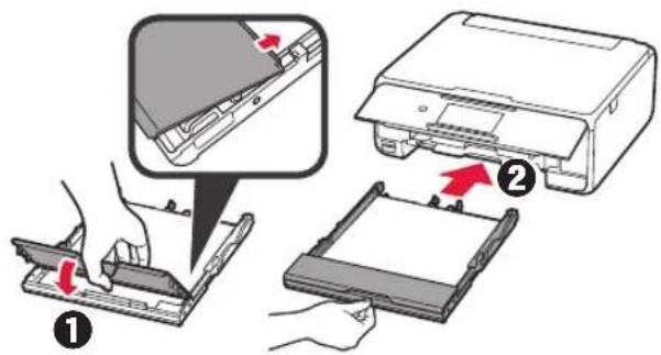 CANON Pixma TS8000 - Paperin lisääminen / tulostuspään kohdistus - 6