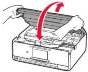 CANON Pixma TS8000 - Pakkausmateriaalien irrotus / virran kytkeminen tulostimeen - 4