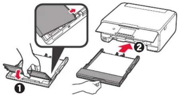 CANON Pixma TS8000 - llægning af papir/justering af printhoved - 6