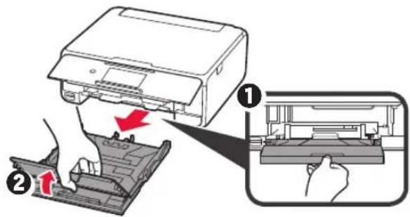 CANON Pixma TS8000 - Chargement du papier / Alignement de la tête d'impression - 3
