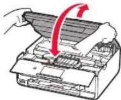 CANON Pixma TS8000 - Verpakkingsmateriaal verwijderen/de printer inschakelen - 16