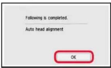 CANON Pixma TS8000 - Carregando papel/alinhando a cabeça de impressão - 11