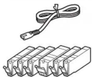 CANON Pixma TS8000 - Kontroller medfølgende komponenter - 1