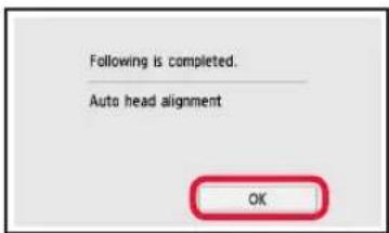 CANON Pixma TS8000 - Caricamento della carta / Allineamento della testina di stampa - 11