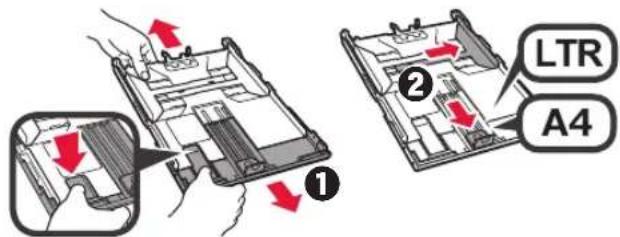 CANON Pixma TS8000 - Legge inn papir/justere skrivehodet - 4