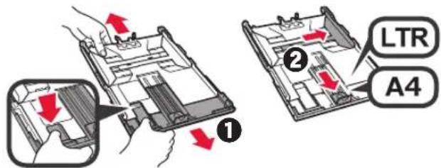 CANON Pixma TS8000 - Loading Paper / Aligning the Print Head - 4