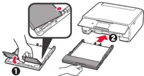 CANON Pixma TS8000 - Einlegen von Papier/Ausrichten des Druckkopfs - 6