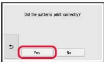 CANON Pixma TS8000 - Loading Paper / Aligning the Print Head - 8