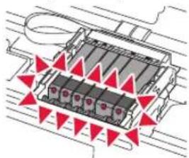 CANON Pixma TS8000 - Instalación del depósito de tinta - 7