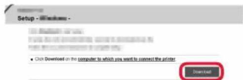 CANON Pixma TS8000 - Accessing the Canon website - 2