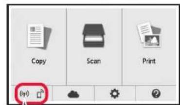 CANON Pixma TS8000 - Tarkista tulostimen näyttö. - 1