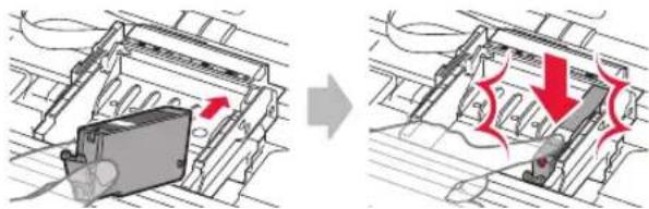 CANON Pixma TS8000 - Installazione del serbatoio d'inchiestro - 6
