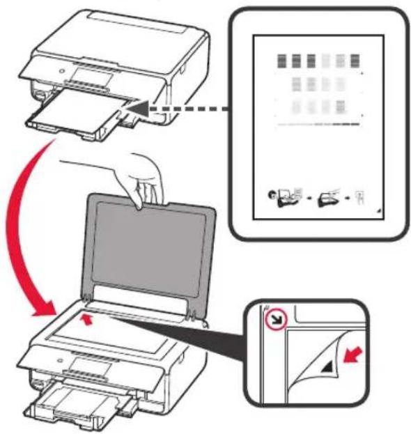 CANON Pixma TS8000 - Carregando papel/alinhando a cabeça de impressão - 9