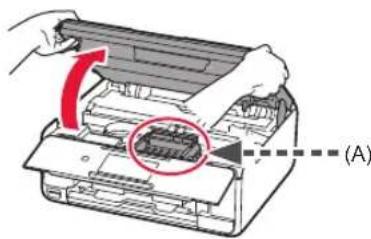 CANON Pixma TS8000 - Instalación del depósito de tinta - 3