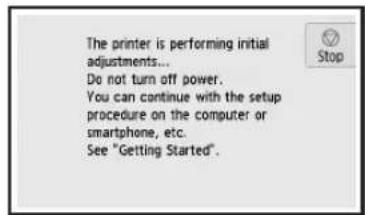 CANON Pixma TS8000 - Si aparece la pantalla siguiente, avance a la siguiente página. - 1