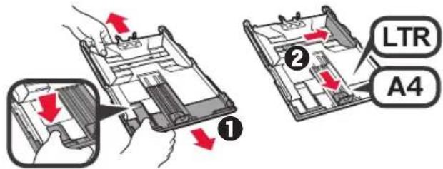 CANON Pixma TS8000 - Einlegen von Papier/Ausrichten des Druckkopfs - 4
