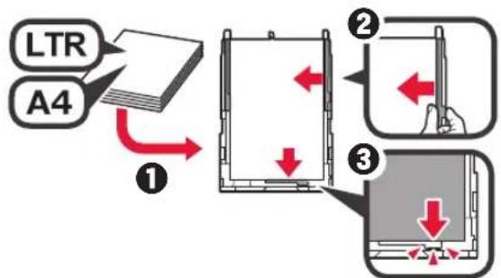 CANON Pixma TS8000 - Einlegen von Papier/Ausrichten des Druckkopfs - 5