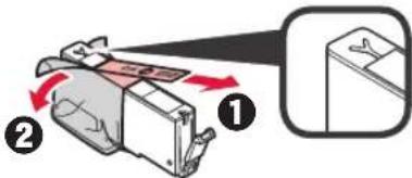 CANON Pixma TS8000 - Installazione del serbatoio d'inchiestro - 4